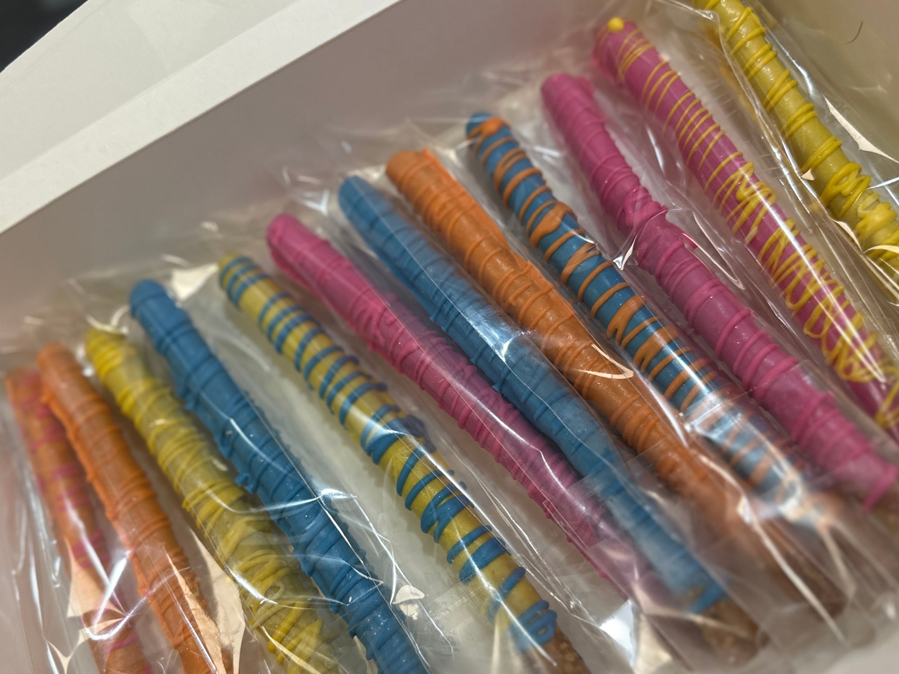 Chocolate Covered Pretzel Rods